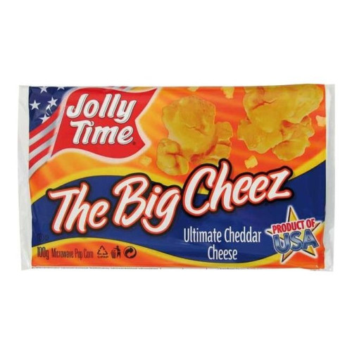Jolly time popcorn 100g - the big cheez