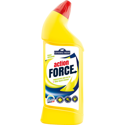 Force čistící gel na WC 1l citron