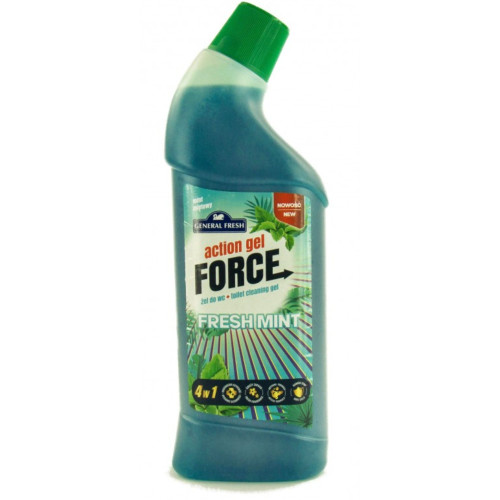 Force čistící gel na WC 1l Fresh mint