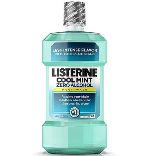 Listerine 500ml Cool Mint Zero (Mild taste)