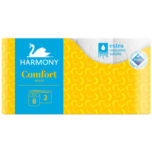 Harmony Toaletní papír 8ks 2V - COMFORT (bal/8ks)