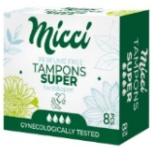 Micci menstrační tampony super 8ks