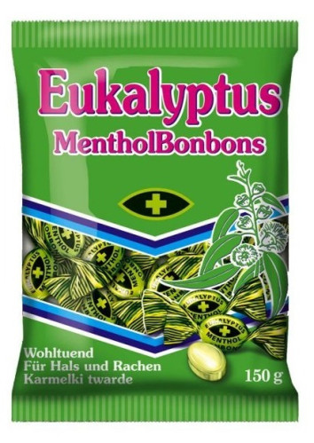 Eukalyptus mentol bonbony 150g (Superstar)