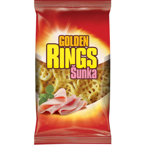 Golden Snack Golden rings 80g šunka (18)