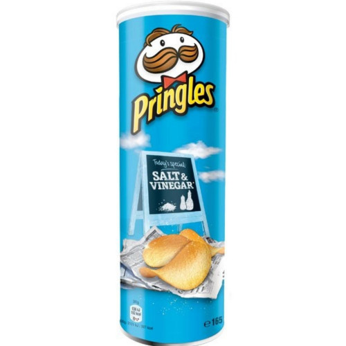 Pringles 165g Salt vinegar Trvan. 18/10/2024
