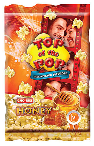 Popcorn top pop 85g - Honey/medový (15)