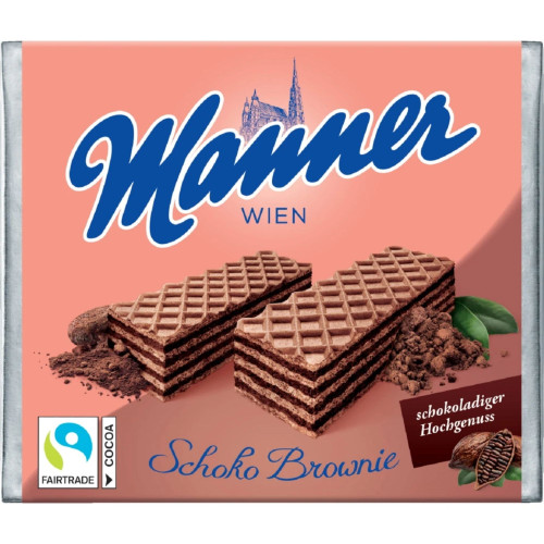 Manner 75g oplatka Schoko brownie (12)
