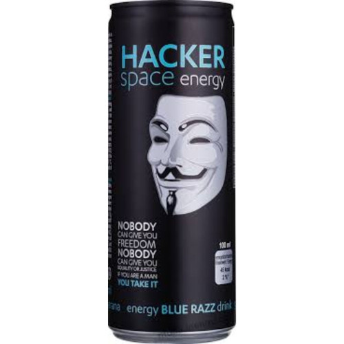 Hacker energy 250ml blue