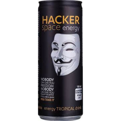 Hacker energy 250ml tropical (žlutý)