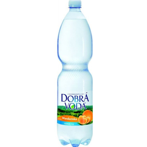 Dobrá voda 1,5l mandarinka neperlivá