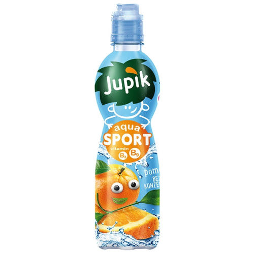 Jupík aqua sport 0,5l PET pomeranč