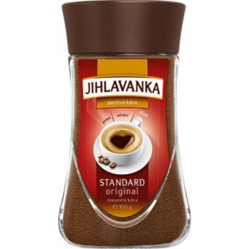 Jihlavanka standard Original instantní káva 100g