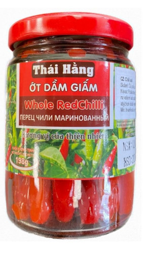 Nakládané chilli 198g (OT GIAM THAI HANG) kart/40