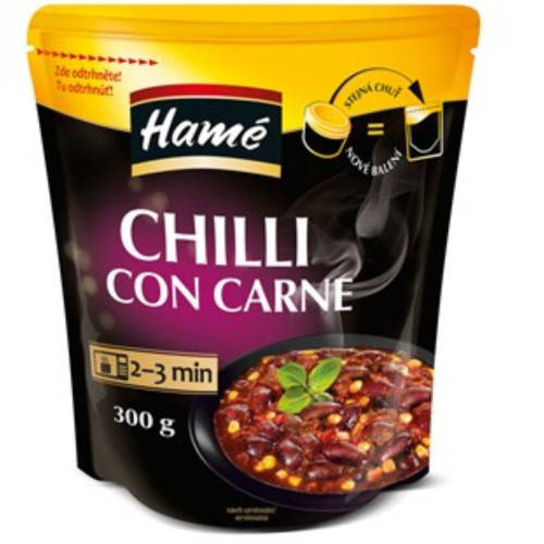 HAMÉ Hotové jídlo 300g sáček - Chilli Con Carne (12)