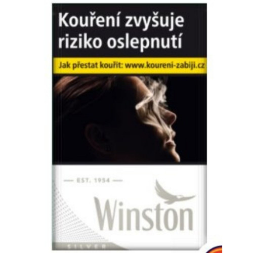 Cigarety - Winston KS Silver Q141 (bal/10ks)