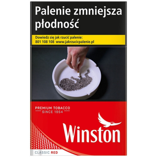 Cigarety - Winston KS Red Q141 (bal/10ks)