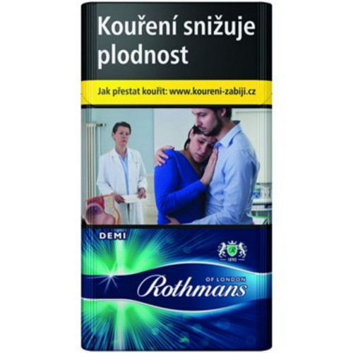 Cigarety - Rothmans DEMI Ultramarine Q 139 (bal/10ks)