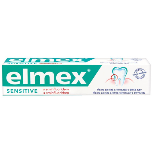 Elmex zubní pasta 75ml Sensitiv (modrý)