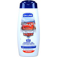 On line kids 3v1 šampon 400ml Cars