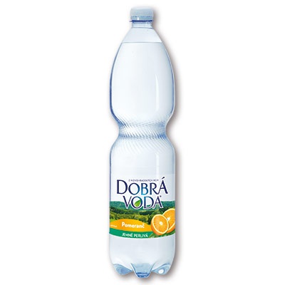Dobrá voda 1,5l pomeranč