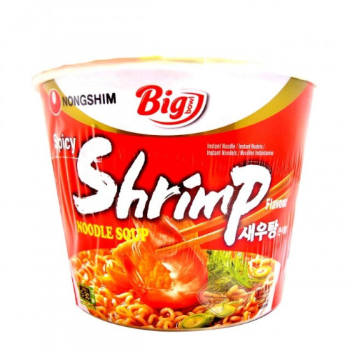 NongShim Bigbowl 115g Shrimp (Mi bát)