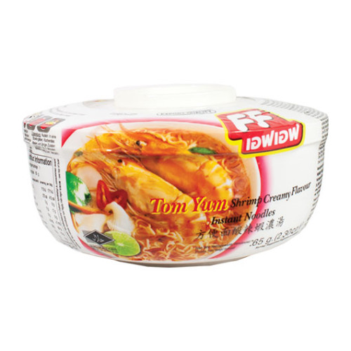 FF instantní polévka v misce Tom Yum Shrimp krevety 65g (6)