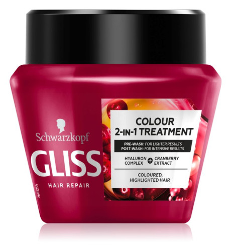 GlissKur 300ml maska na vlasy Color 2-in-1 Treatment