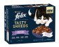 náhled Felix tasty shred MP 12x80g hovězí, kuřecí, losos, tuňák (6)