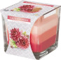 náhled Bispol 3barevná svíčka ve skle 170g Cactus Flower (hop vuong)