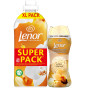 náhled Lenor Super Pack 1,6L aviváž + 210g perličky Gold Orchid