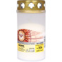 xem trước Bispol Svíčka hřbitovní s víčkem V1-130 bílé 100g/30h (20)