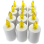 náhled ESHOP - Svíčka na baterie SUBITO žluté (12) / Nen dien