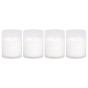 náhled Sofie hřbitovní svíčka 4x45g 6cm - Bílá (30)