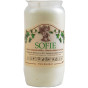 náhled Sofie hřbitovní svíčka olejová 150g 10cm - 2/3 dne Bílé (30)