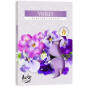 xem trước Bispol čajové svíčky 6ks Violet