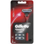 xem trước Gillette mach3 Start strojek + 3 náhradní Red