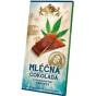 náhled Carla čokoláda mléčná s konopí 80g (15)