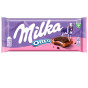 náhled Milka 92g čokoláda Oreo Sandwich Strawberry (16)