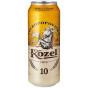 náhled Kozel 500ml + 10% gratis = 550ml plech 10 světlý ležák pivo (žluté) (24)