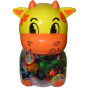 náhled Jelly cup želé 100ks x 13g pokladnička Cow / Kráva (100)