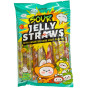 xem trước Sweet Mellow Jelly Straws Sour želé tyčinky 300g 15ks zelený obal (Thach Que) (3