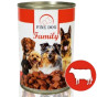 xem trước FINE DOG Family 415g konzerva s hovězím (24)