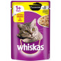 xem trước Whiskas kapsa 85g Kuřecí ve šťávě 1+ (28)