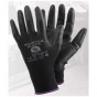 xem trước Rukavice povrstvené Rooster Black černé velik. 9 (bal/12)