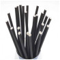 xem trước Slámky (Brčko) Jumbo papírová 8x145mm 100ks - černé 4vrstvé
