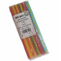 náhled Slámky (Brčko) plastové 50ks mix barevné - znovupoužitelné flex 230x5mm