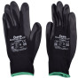 xem trước Rukavice ČERVA Bunting Evo Black - číslo 8 (bal/12pár)