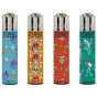 náhled Clipper plynové zapalovače Colorful Skulls