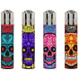 náhled Clipper plynové zapalovače Marked Skulls (24)