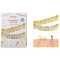 náhled BONDI Narozeninová girlanda Golden Sparkle 3m IMC-07721 (bal/12ks)